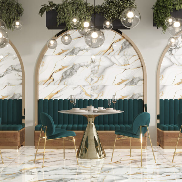 Albany Gold 600x1200mm Polished Porcelain Wall & Floor Tile