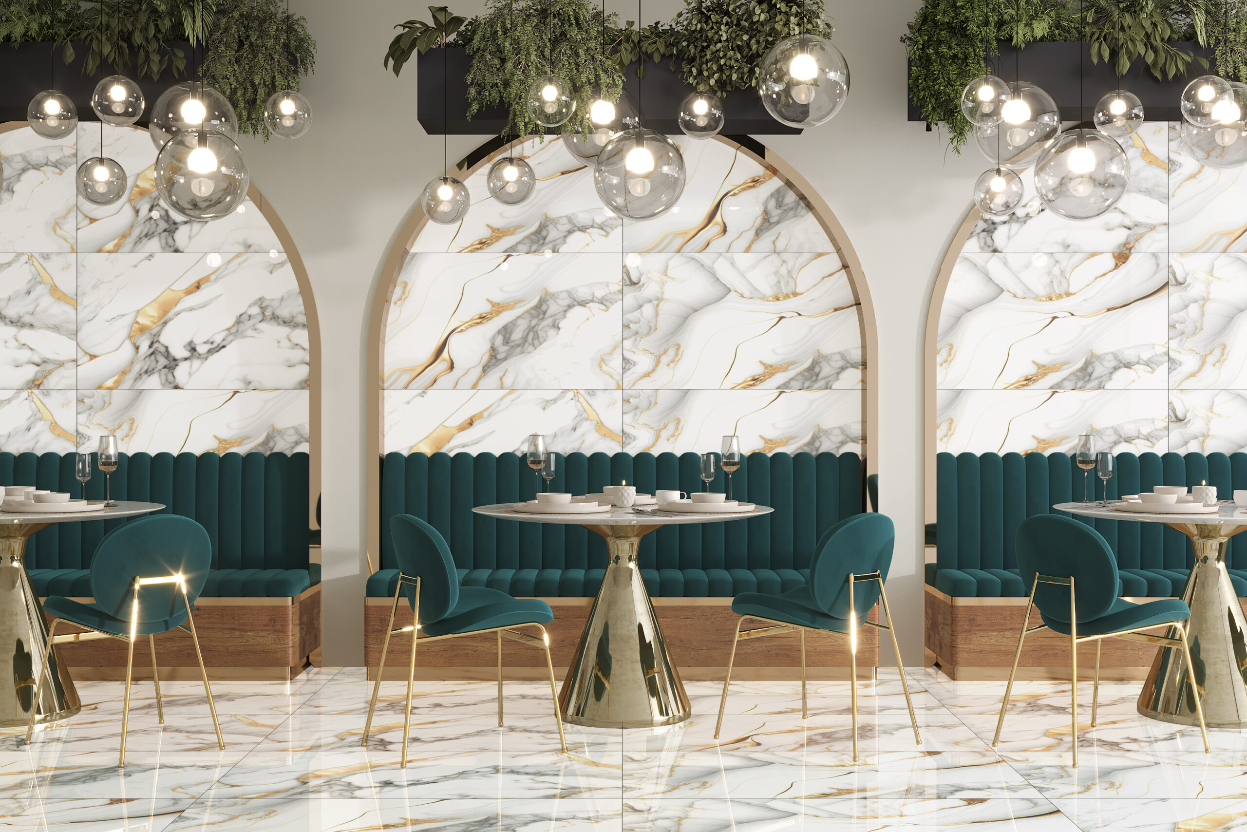 Albany Gold 600x1200mm Polished Porcelain Wall & Floor Tile