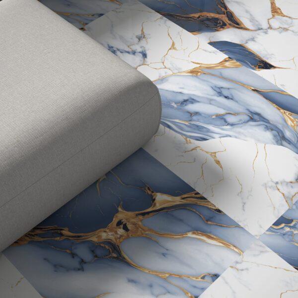Nicolina Blue 600x1200mm Polished Porcelain Wall & Floor Tile