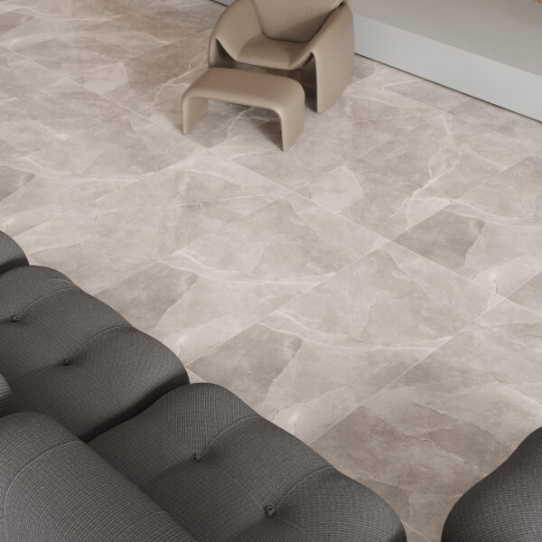 Milan Gris 600x1200mm Polished Porcelain Wall & Floor Tile