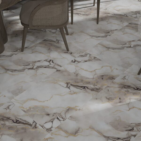 Bendigo Gold 600x1200mm Polished Porcelain Wall & Floor Tile