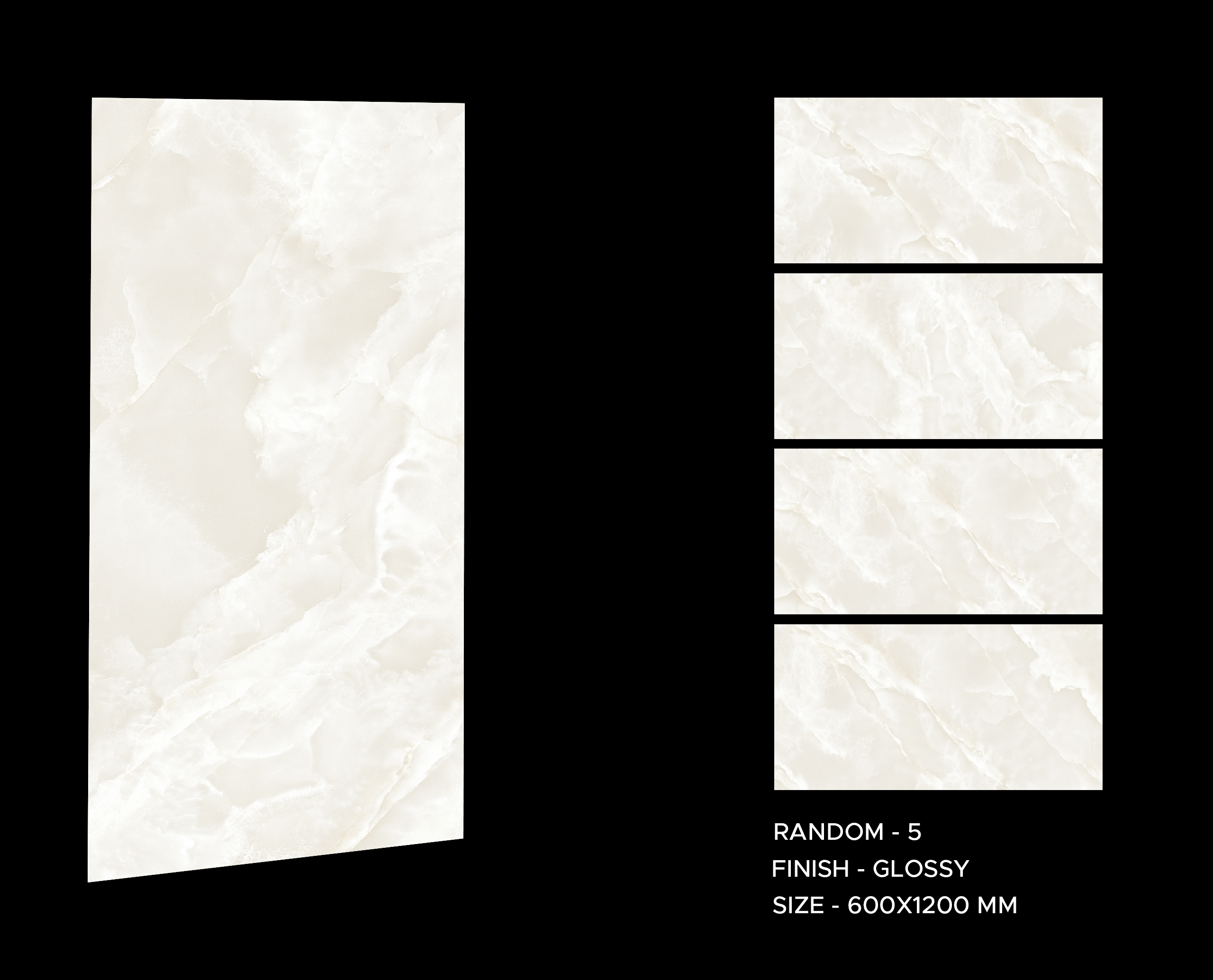 Precious Ivory 600x1200mm Polished Porcelain Wall & Floor Tile - Image 8